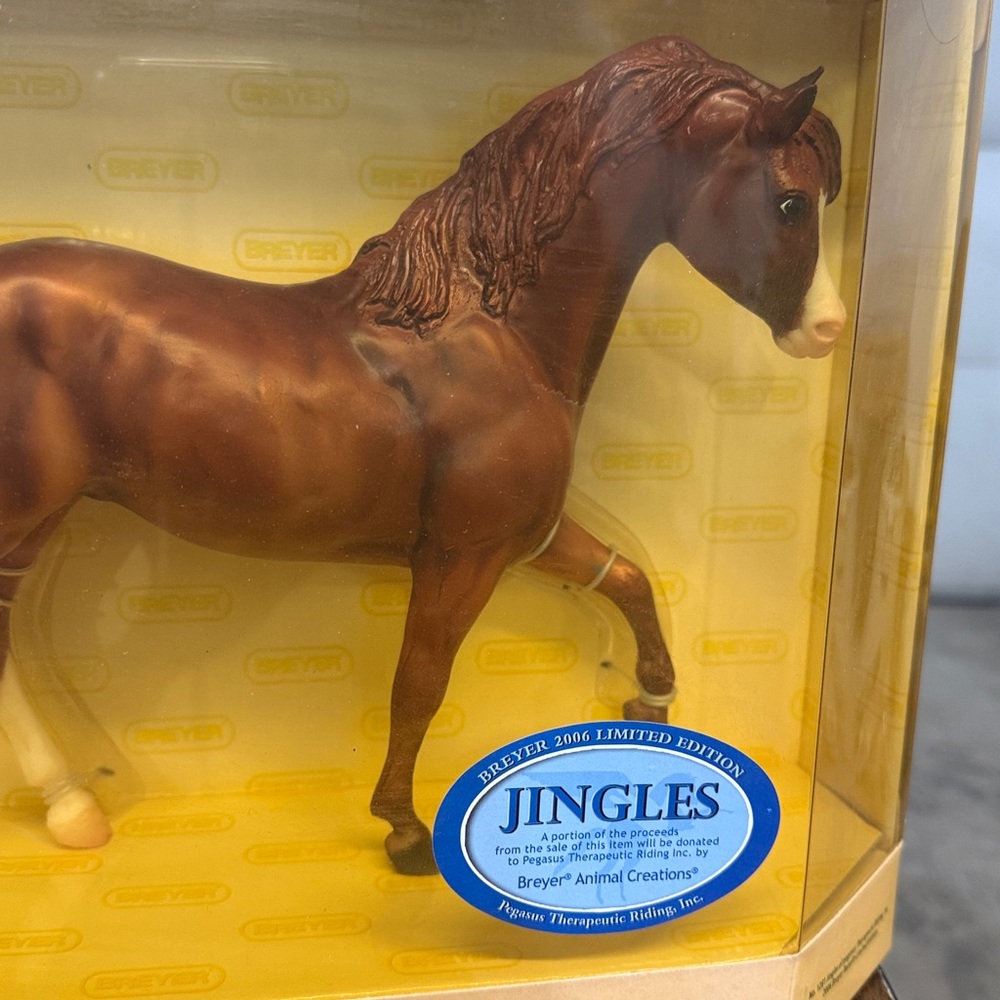 Breyer Limited Edition NO 1281 jingles of Pegasus therapeutic riding inc - Picture 4 of 5